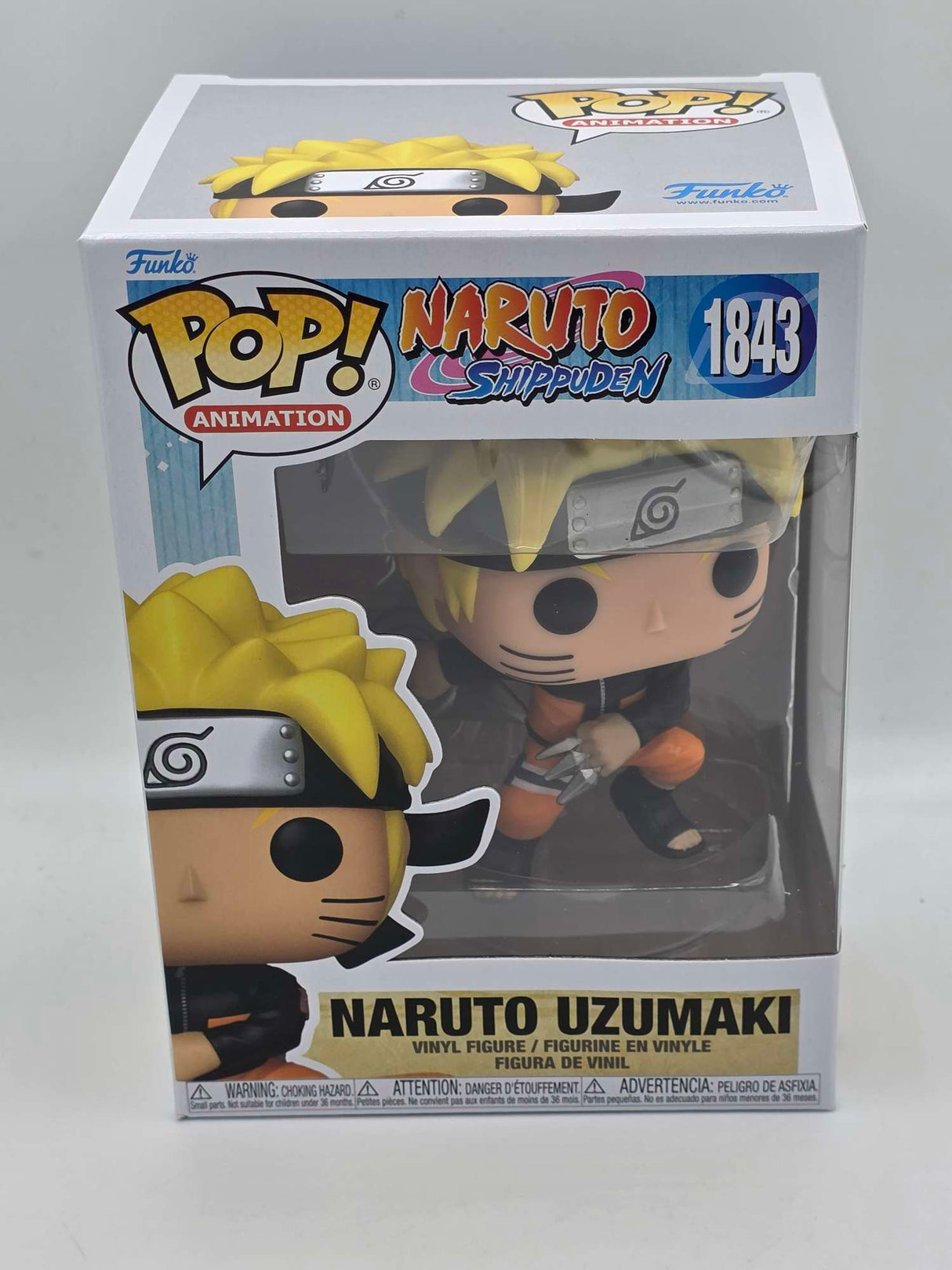 NARUTO UZUMAKI (WITH SHURIKEN) | Funko Pop Animation #1843