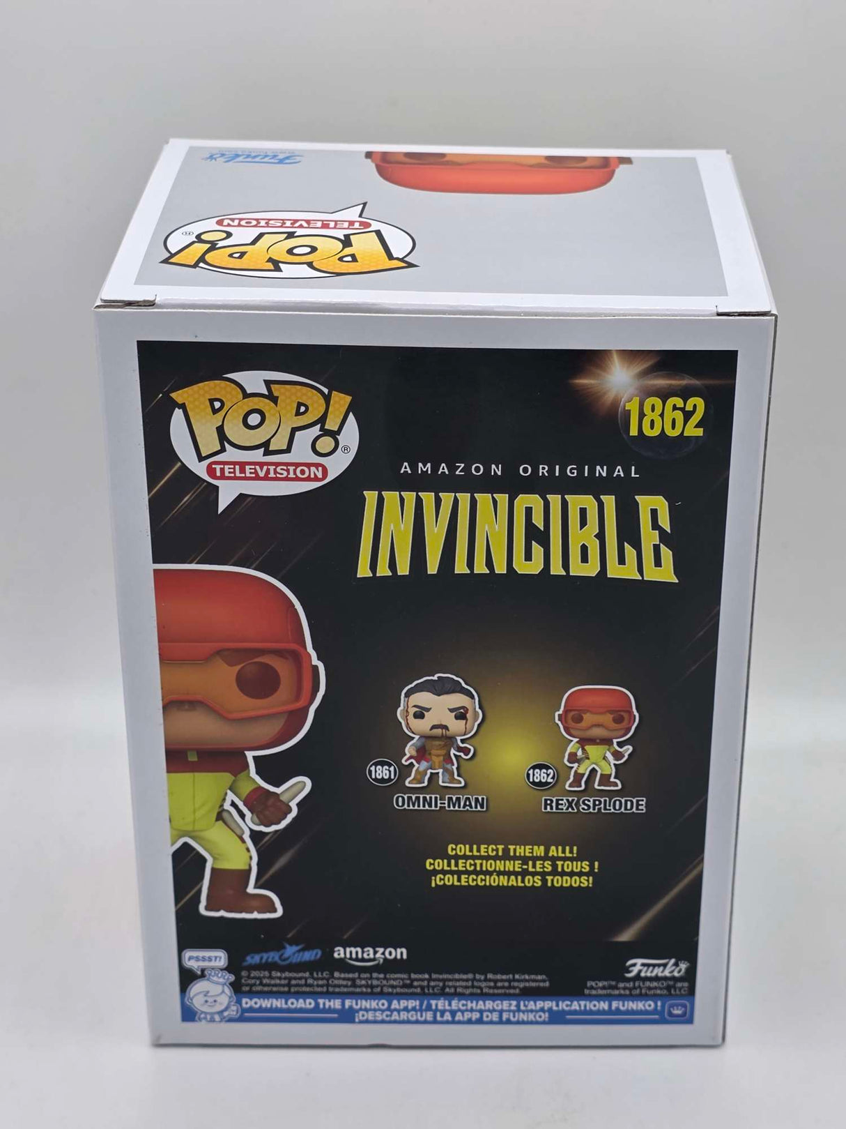 Funko Pop! Television Invincible REX SPLODE Vinyl Figure #1862
