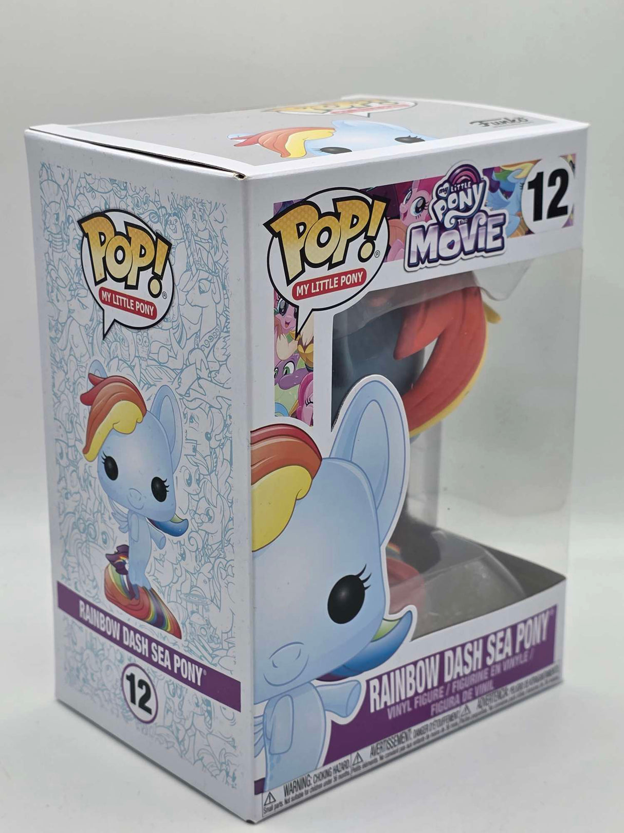 Damaged Box | RAINBOW DASH SEA PONY | My Little Pony Movie | Funko Pop My Little Pony #12