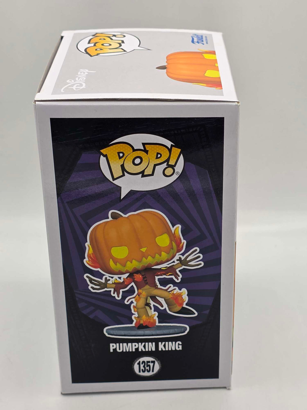 PUMPKIN KING (ON FIRE) | The Nightmare Before Christmas | Funko Pop Disney #1357 SCENTED