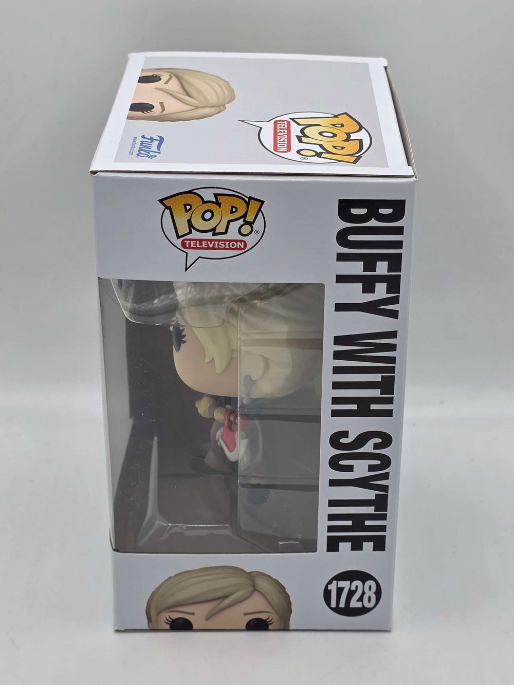 Damaged Box | BUFFY WITH SCYTHE | Buffy The Vampire Slayer | Funko Pop Television #1728