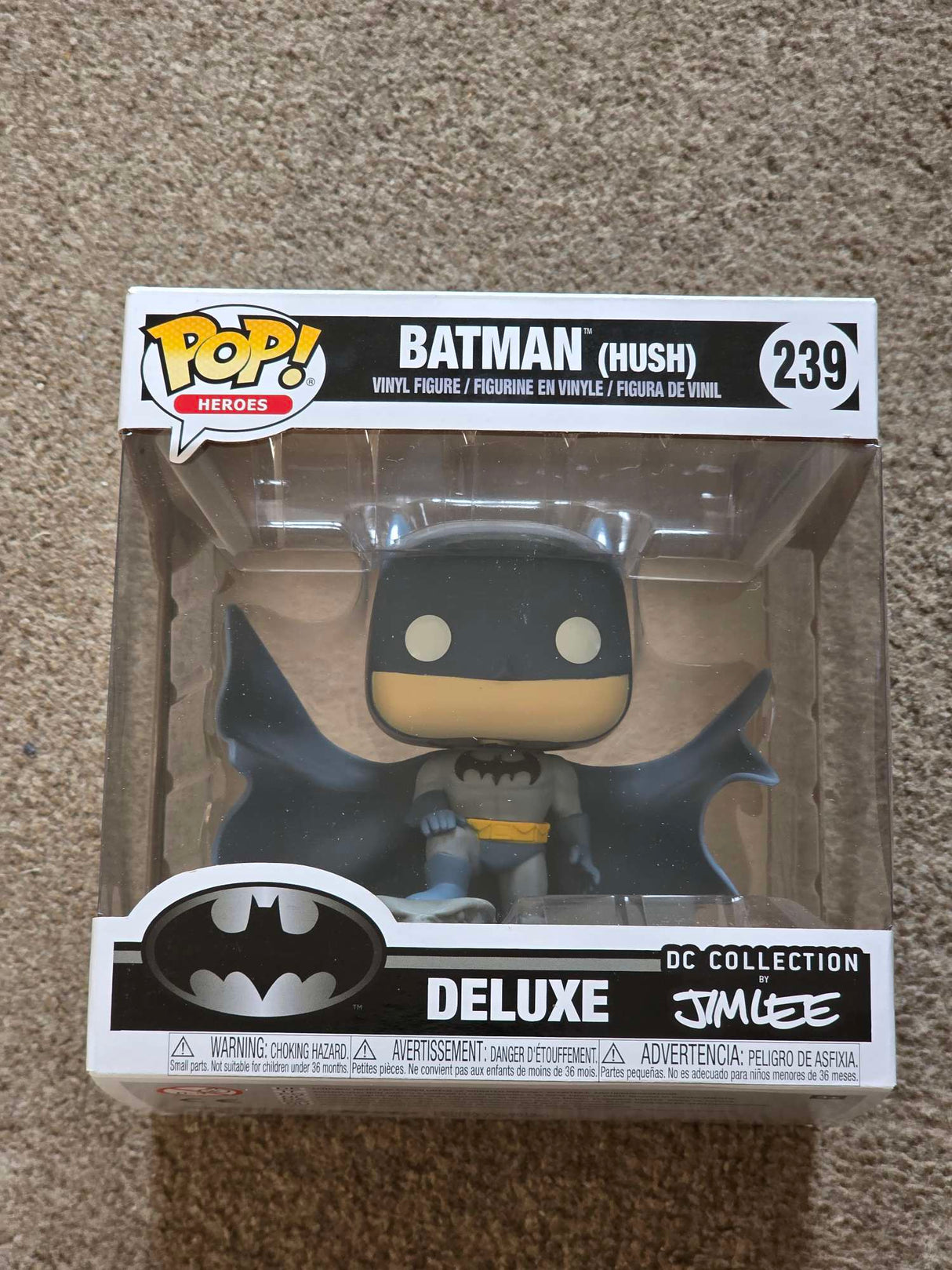 Damaged Box | BATMAN HUSH GARGOYLE | Funko Pop Heroes Deluxe by Jim Lee #239