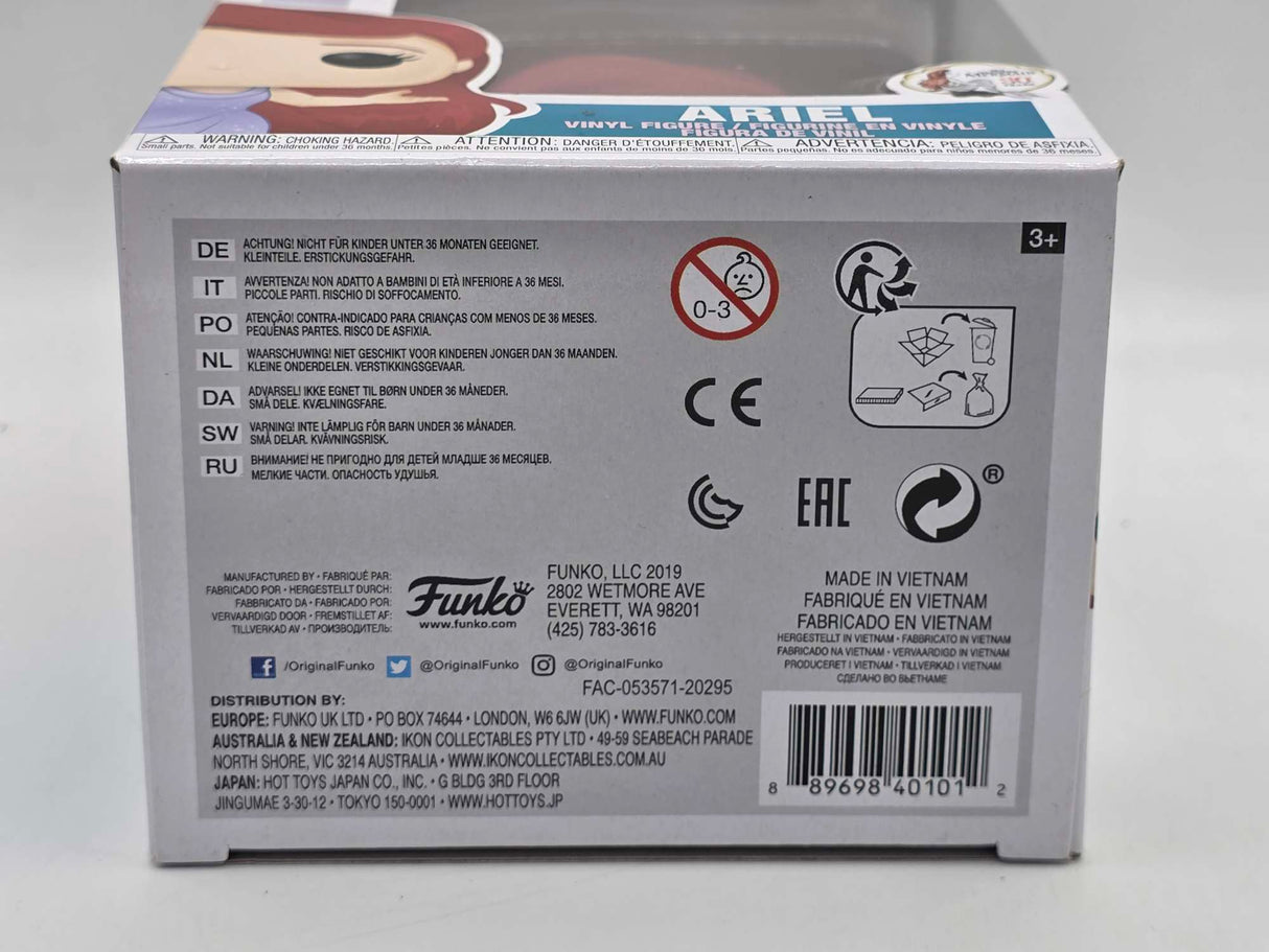 Damaged Box | ARIEL IN PURPLE DRESS | The Little Mermaid | Funko Pop Disney #564