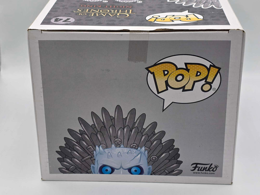 Damaged Box | NIGHT KING THRONE METALLIC | Game of Thrones | Funko Pop | 6 Inch #74