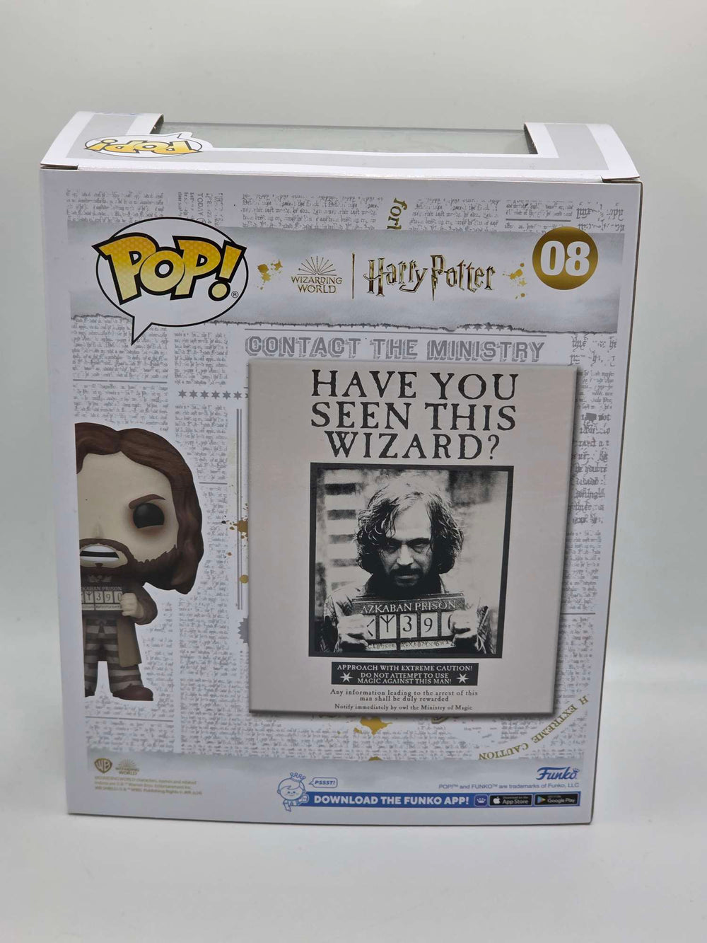 SIRIUS BLACK (POSTER) | Harry Potter | Funko Pop Covers  | #08