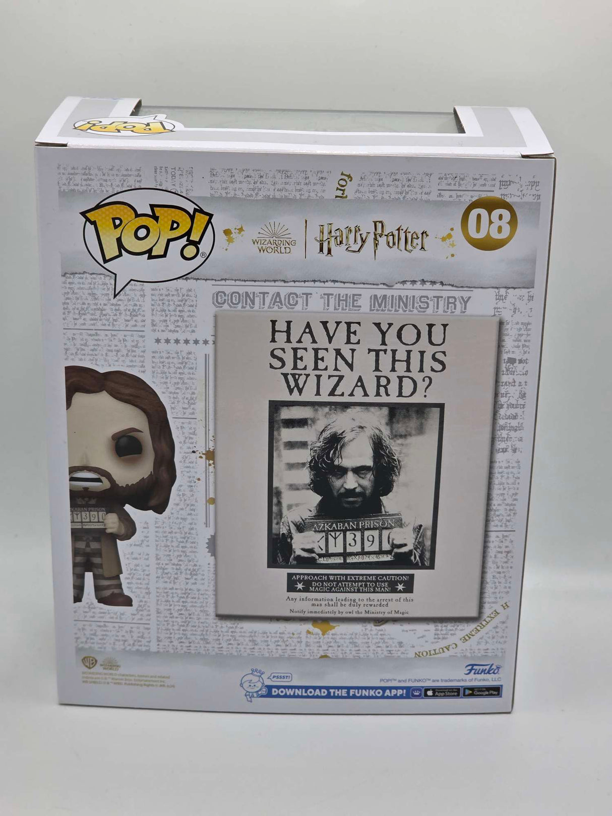 SIRIUS BLACK (POSTER) | Harry Potter | Funko Pop Covers  | #08