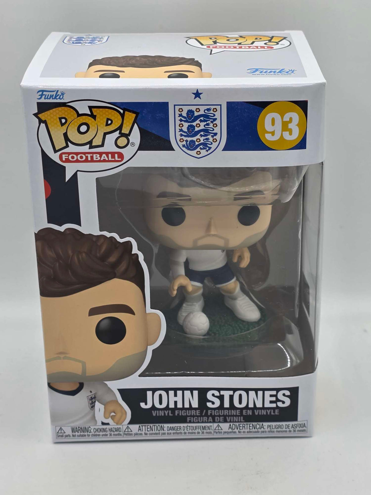 Funko Pop! Football England JOHN STONES Vinyl Figure #93