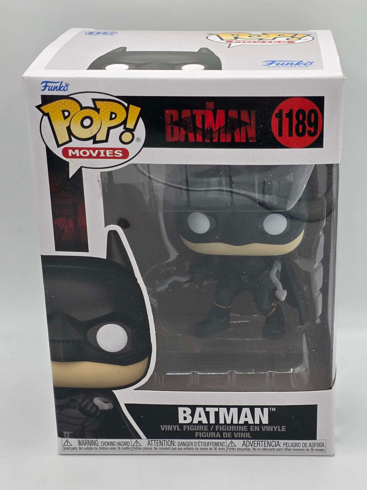 Damaged Box | BATMAN (BATTLE READY) | The Batman | Funko Movies #1189