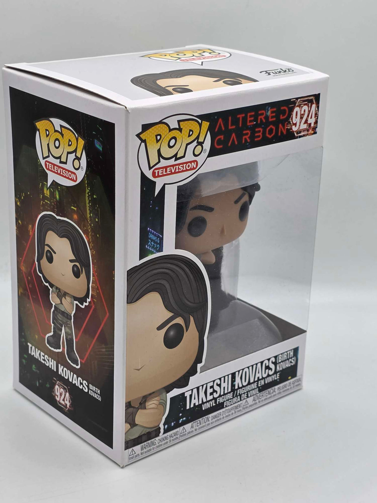 Damaged Box | Funko Pop Television | Altered Carbon | Takeshi Kovacs (Birth Kovacs)  #924