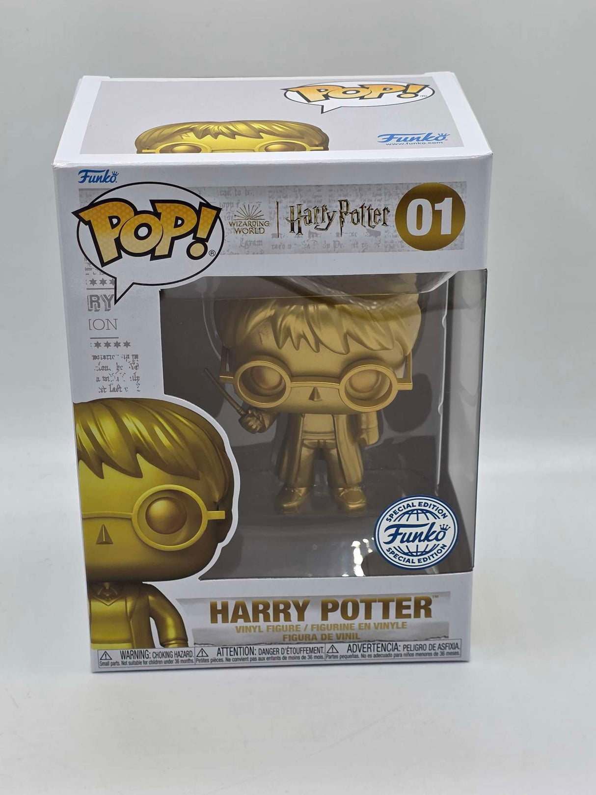 HARRY POTTER | Funko Pop Harry Potter | Gold #01