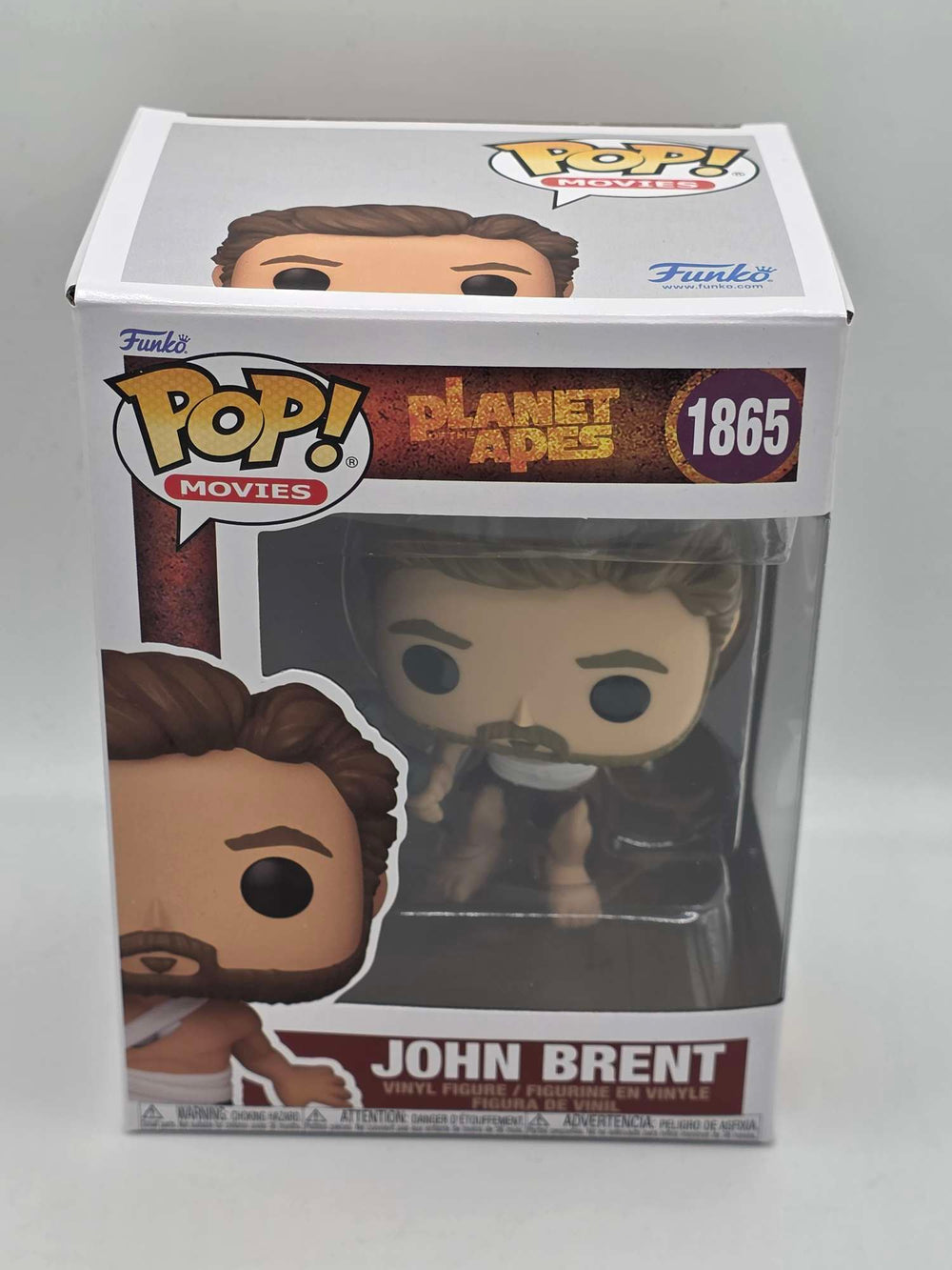 Slight Damaged Box | JOHN BRENT | Planet of the Apes | Funko Pop Movies #1865