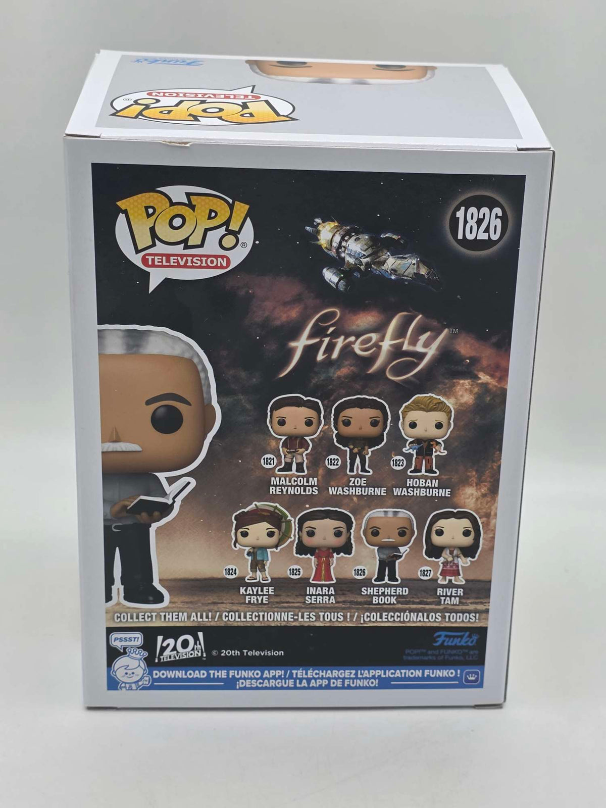 SHEPHERD BOOK | Firefly | Funko Pop! Television #1826