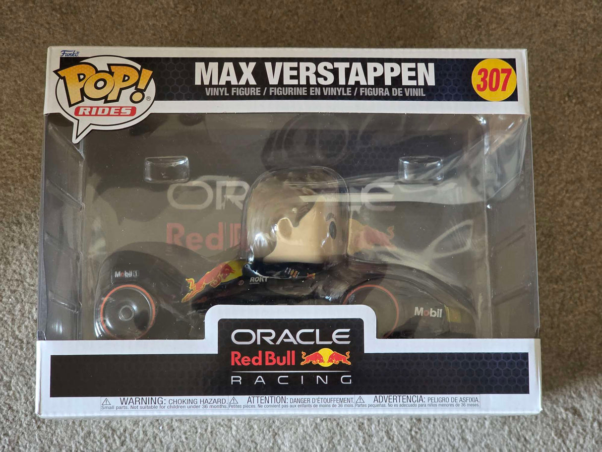 Slight Damaged Box | MAX VERSTAPPEN | Formula 1 Oracle Red Bull Racing | Funko Pop Rides #307