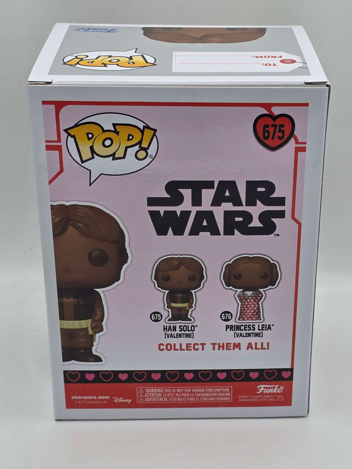 HAN SOLO (CHOCOLATE) | VALENTINES | Funko Pop Star Wars #675