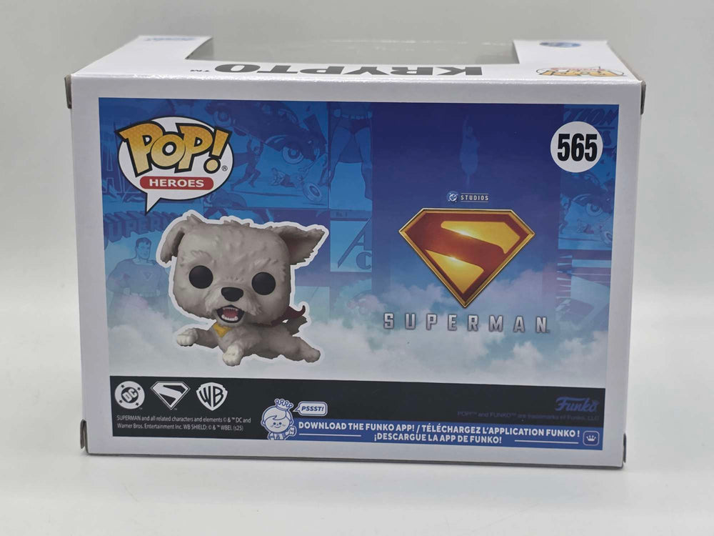 KRYPTO | Superman (2025) | Funko Pop Heroes #565