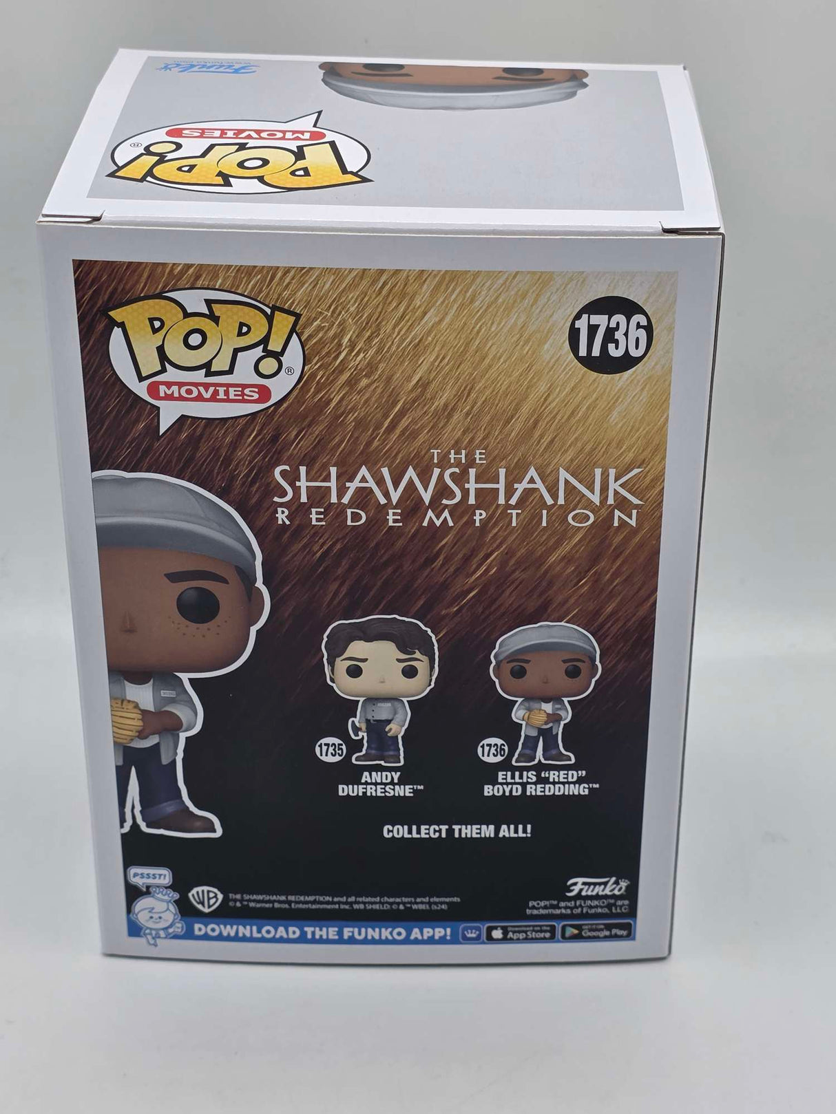ELLIS RED BOYD REDDING | Shawshank Redemption | Funko Pop Movies #1736