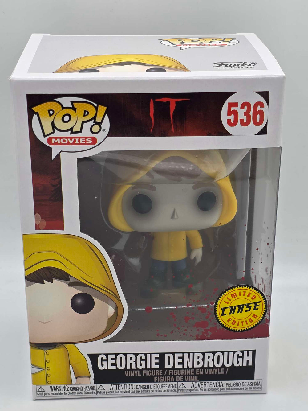 GEORGIE DENBROUGH (NO ARM) | I.T. | Funko Movies | Chase #536