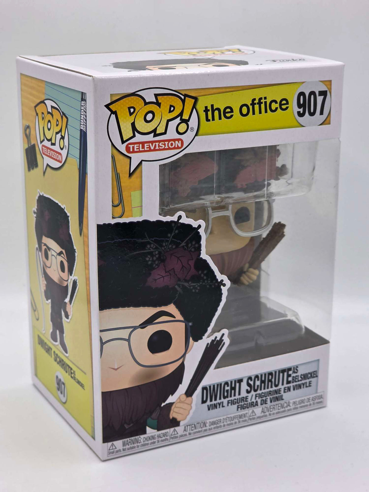 DWIGHT SCHRUTE (BELSNICKEL)  | The Office | Funko Pop Television #907