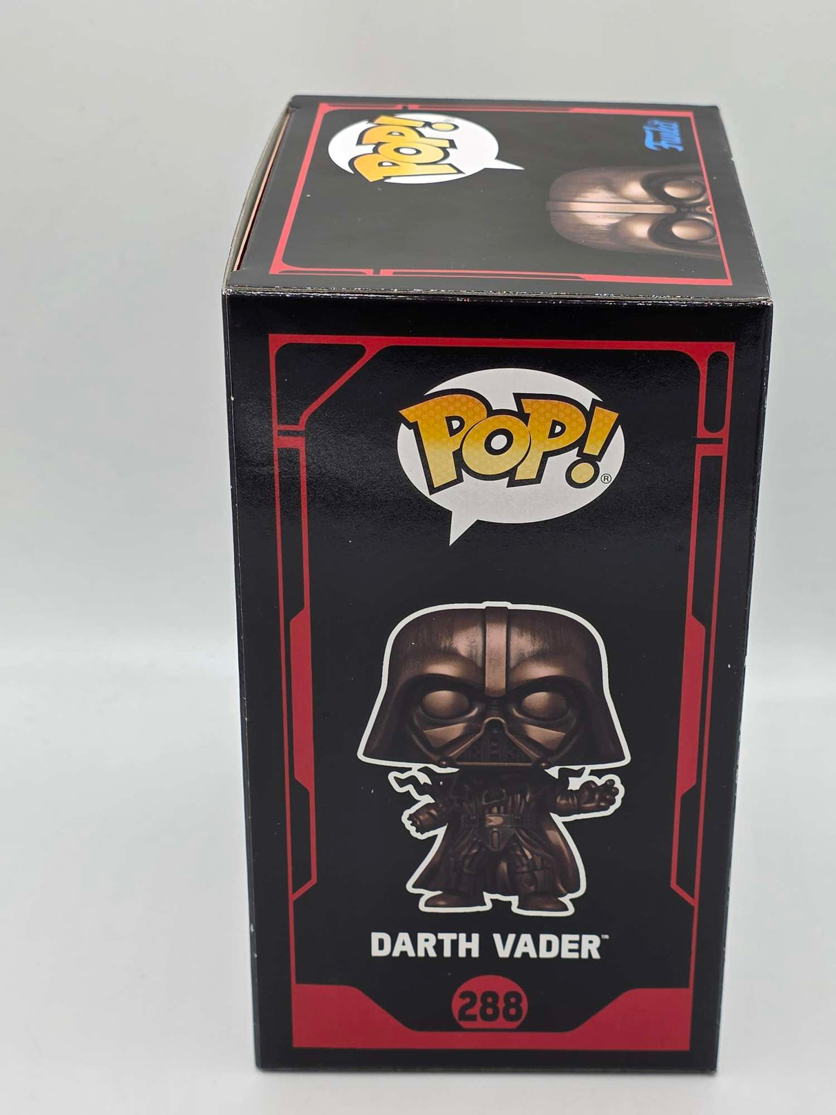 DARTH VADER (ELECTROCUTED) | Funko Pop Star Wars Darkside | BRONZE METALLIC #288