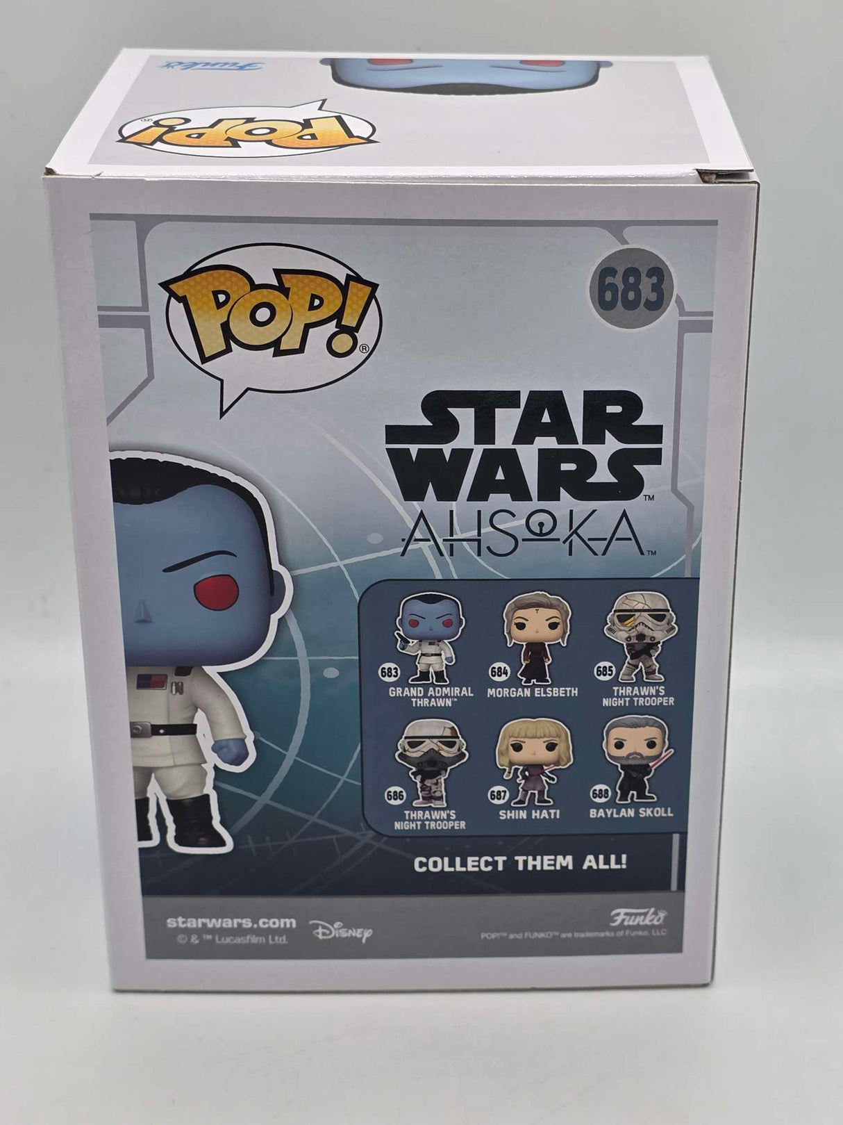 GRAND ADMIRAL THRAWN | Ahsoka | Funko Pop Star Wars #683
