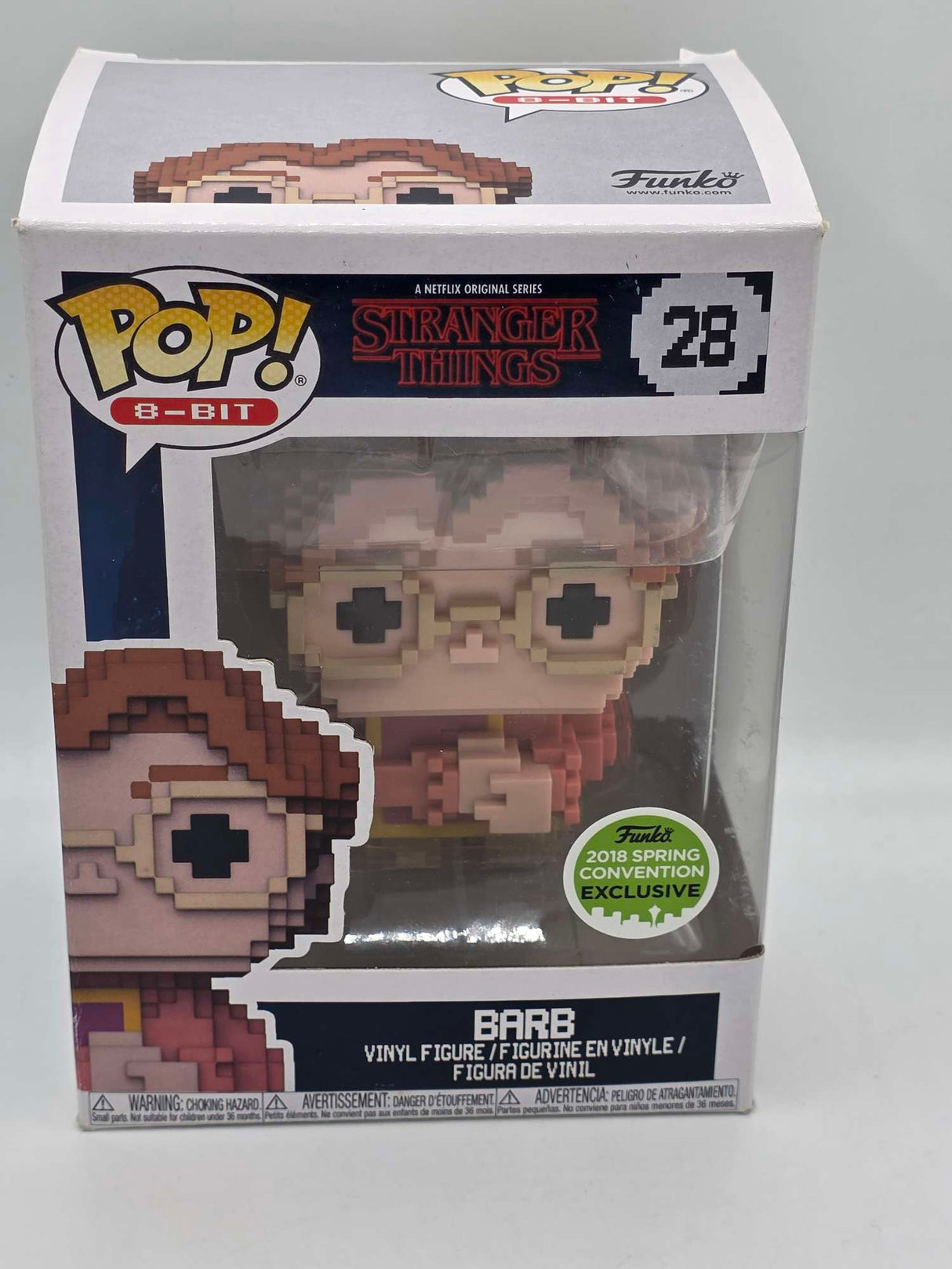 Damaged Box | BARB | Stranger Things | Funko Pop 8-Bit #28