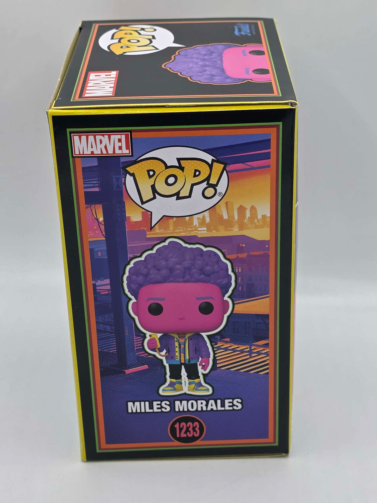 MILES MORALES | Spider-Man Across the Spider-Verse | Funko Pop Marvel | Blacklight #1233