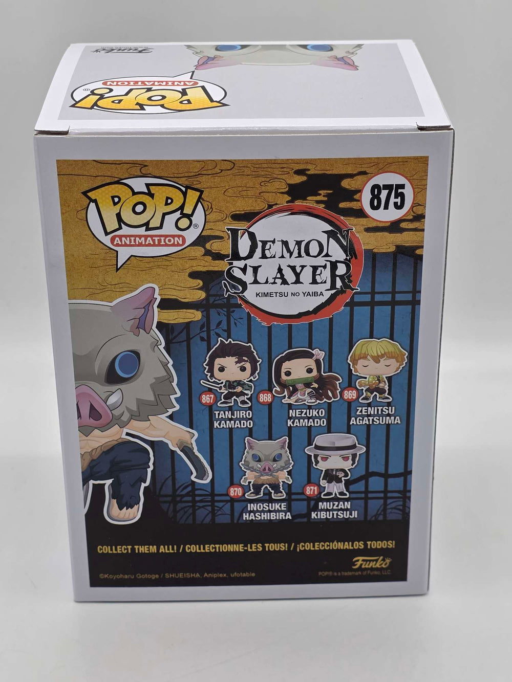 INOSUKE HASHIBIRA (MASKED) | Demon Slayer | Funko Pop Animation | Flocked #875