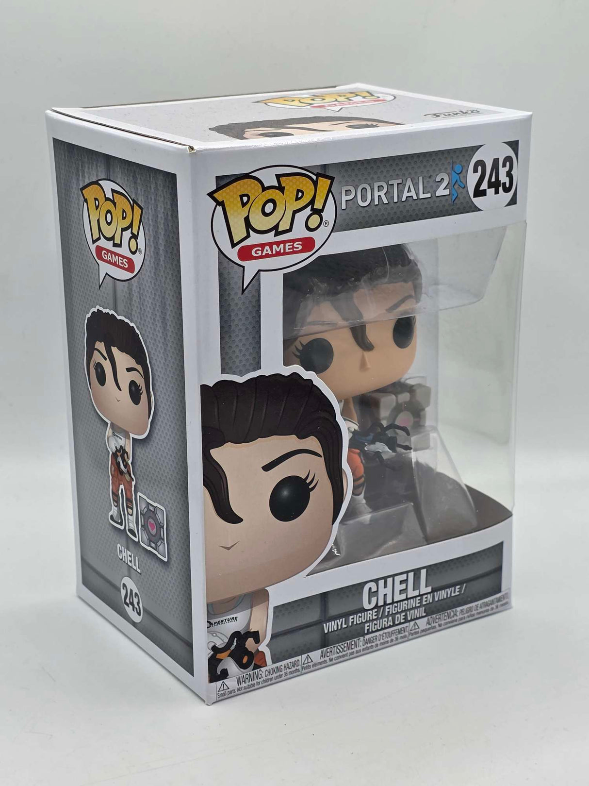 Damaged Box | CHELL | Portal 2 | Funko Pop Games #243