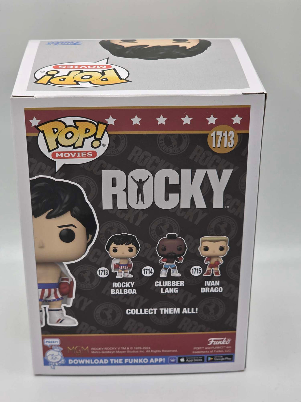 Slight Damaged Box | ROCKY BALBOA | Rocky III | Funko Movies #1713