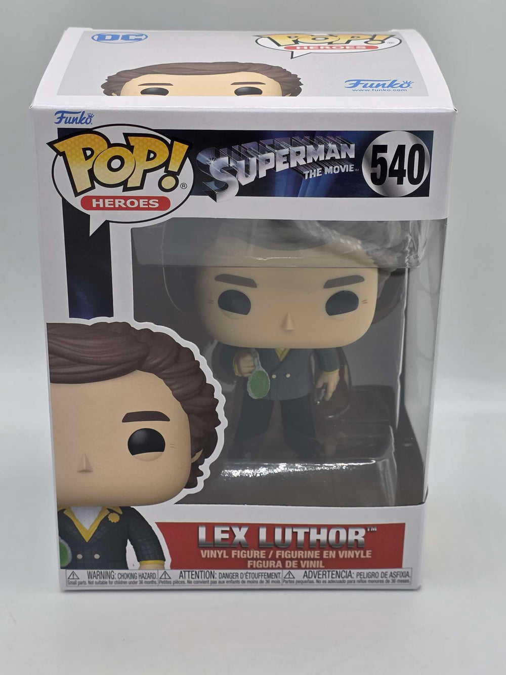 LEX LUTHOR | Superman The Movie 1978 | Funko Pop Heroes #540