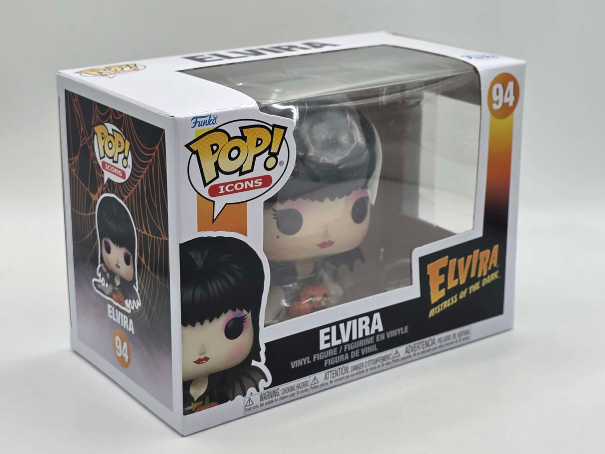 ELVIRA WITH PUMPKINS | Elvira Mistress Of The Dark | Funko Pop Icons #94
