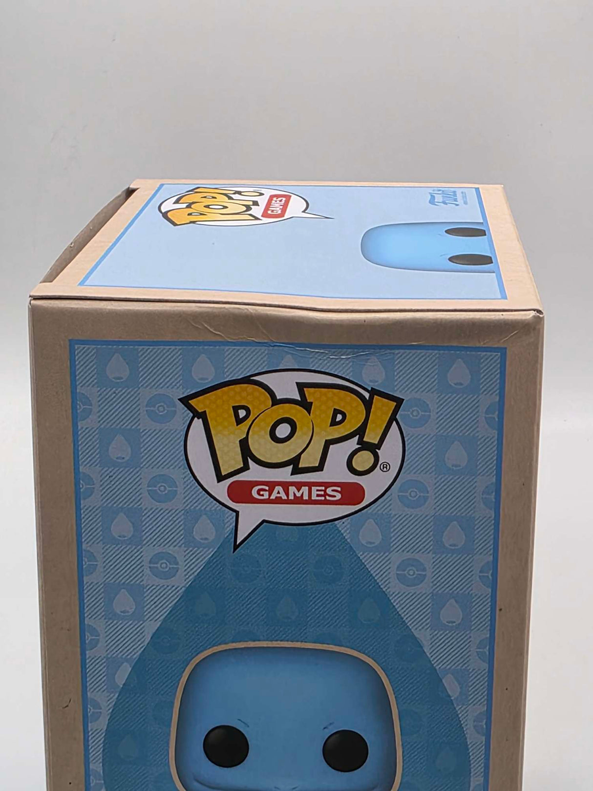 Funko Pop! Games: Pokémon - Squirtle #504 (Soft Color Special Edition) - Slight Box Damage