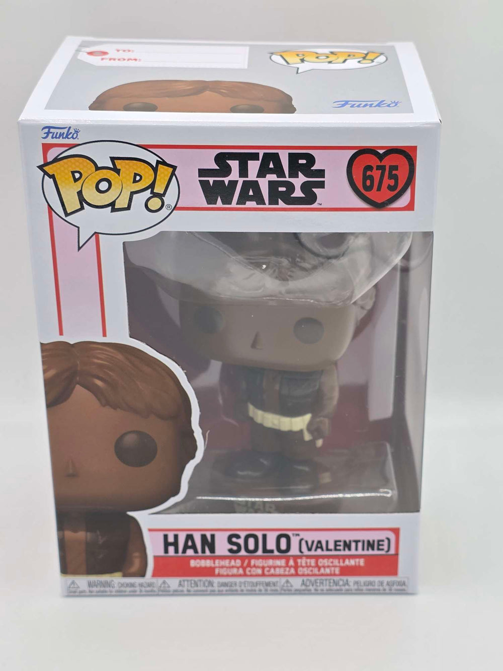 HAN SOLO (CHOCOLATE) | VALENTINES | Funko Pop Star Wars #675