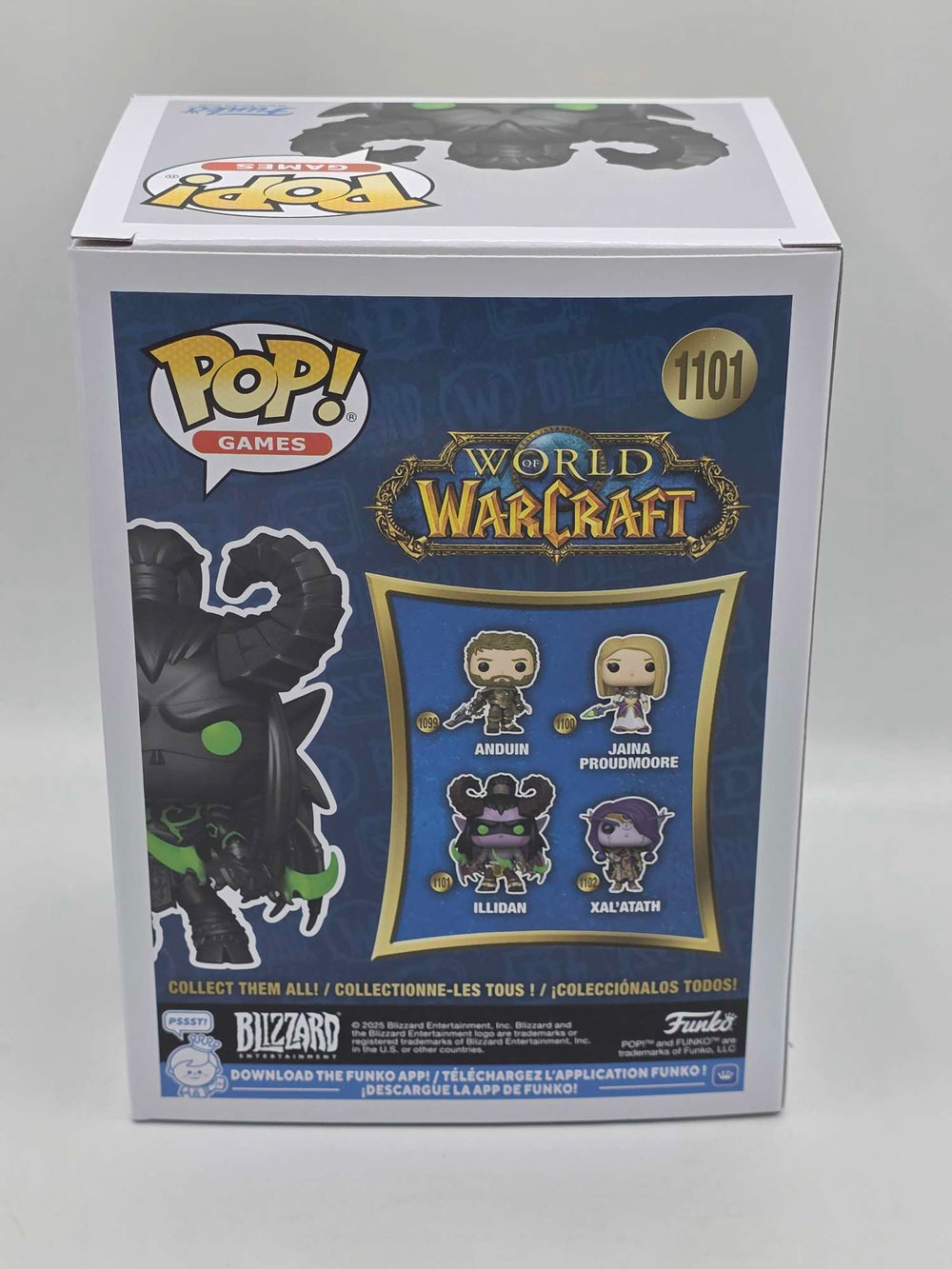 ILLIDAN | World of Warcraft | Funko Pop Games | CHASE GLOW #1101