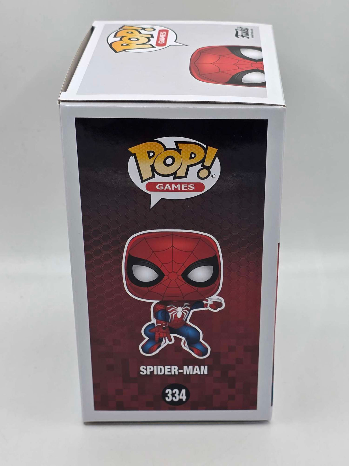 Damaged Box | SPIDER-MAN | Funko Pop Games | Marvel Gamerverse | #334