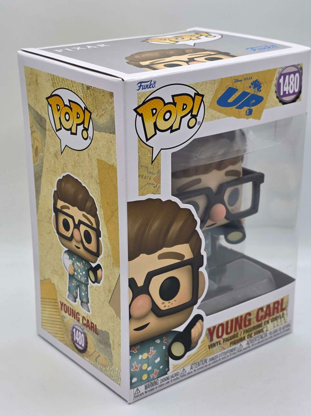 Slight Damaged Box | Young Carl | Up! | Funko Pop Disney | #1480