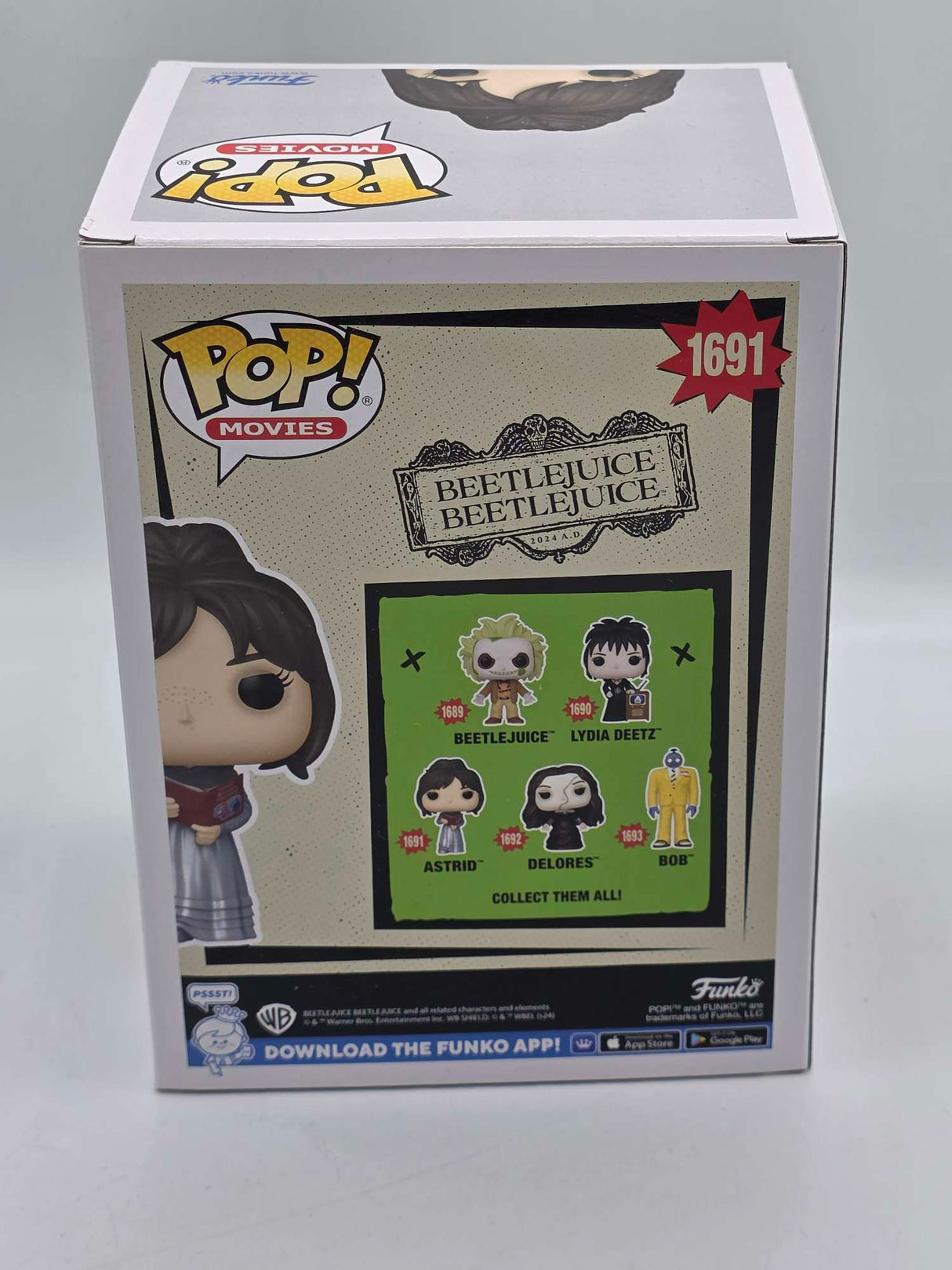 Damaged Box | ASTRID | Beetlejuice Beetlejuice | Funko Pop Movies #1691