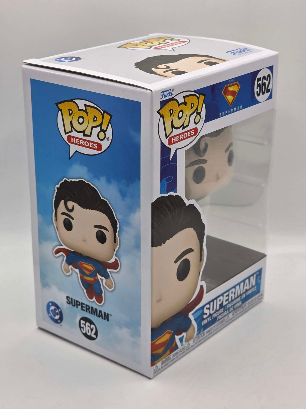 Slight Damaged Box | SUPERMAN (2025) | Funko Pop Heroes #562