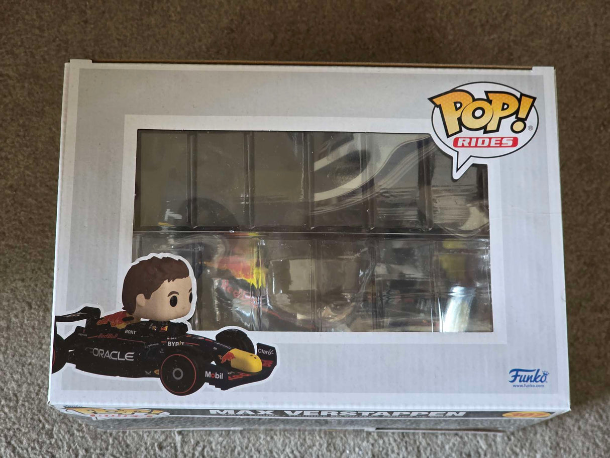 Slight Damaged Box | MAX VERSTAPPEN | Formula 1 Oracle Red Bull Racing | Funko Pop Rides #307