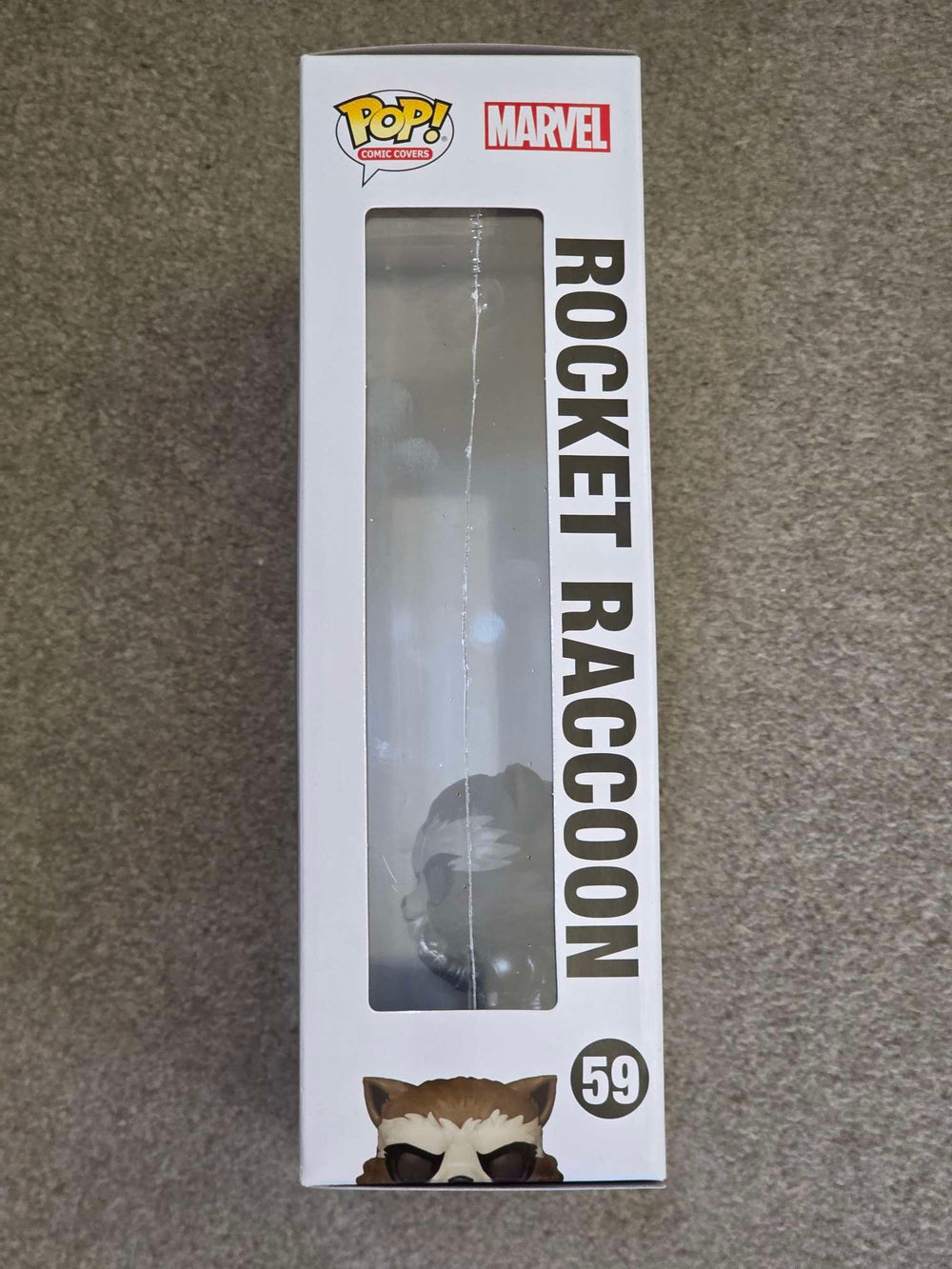 Slight Damaged Box | ROCKET RACCOON | Funko Pop Comic Covers | Guardians of the Galaxy #3 #59