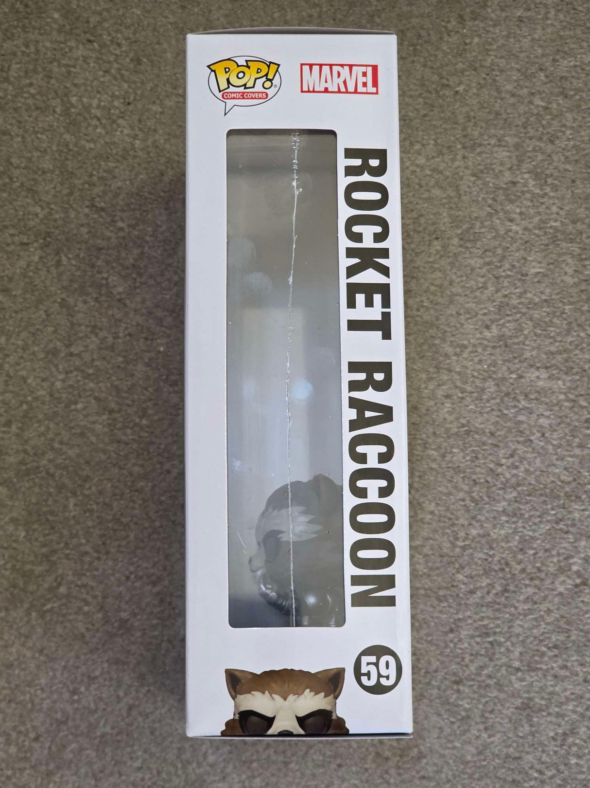 Slight Damaged Box | ROCKET RACCOON | Funko Pop Comic Covers | Guardians of the Galaxy #3 #59