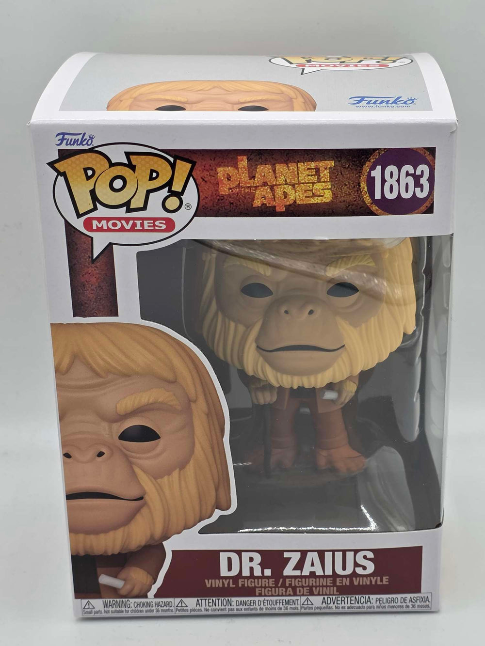 Slight Damaged Box | DR. ZAIUS | Planet of the Apes | Funko Pop Movies #1863