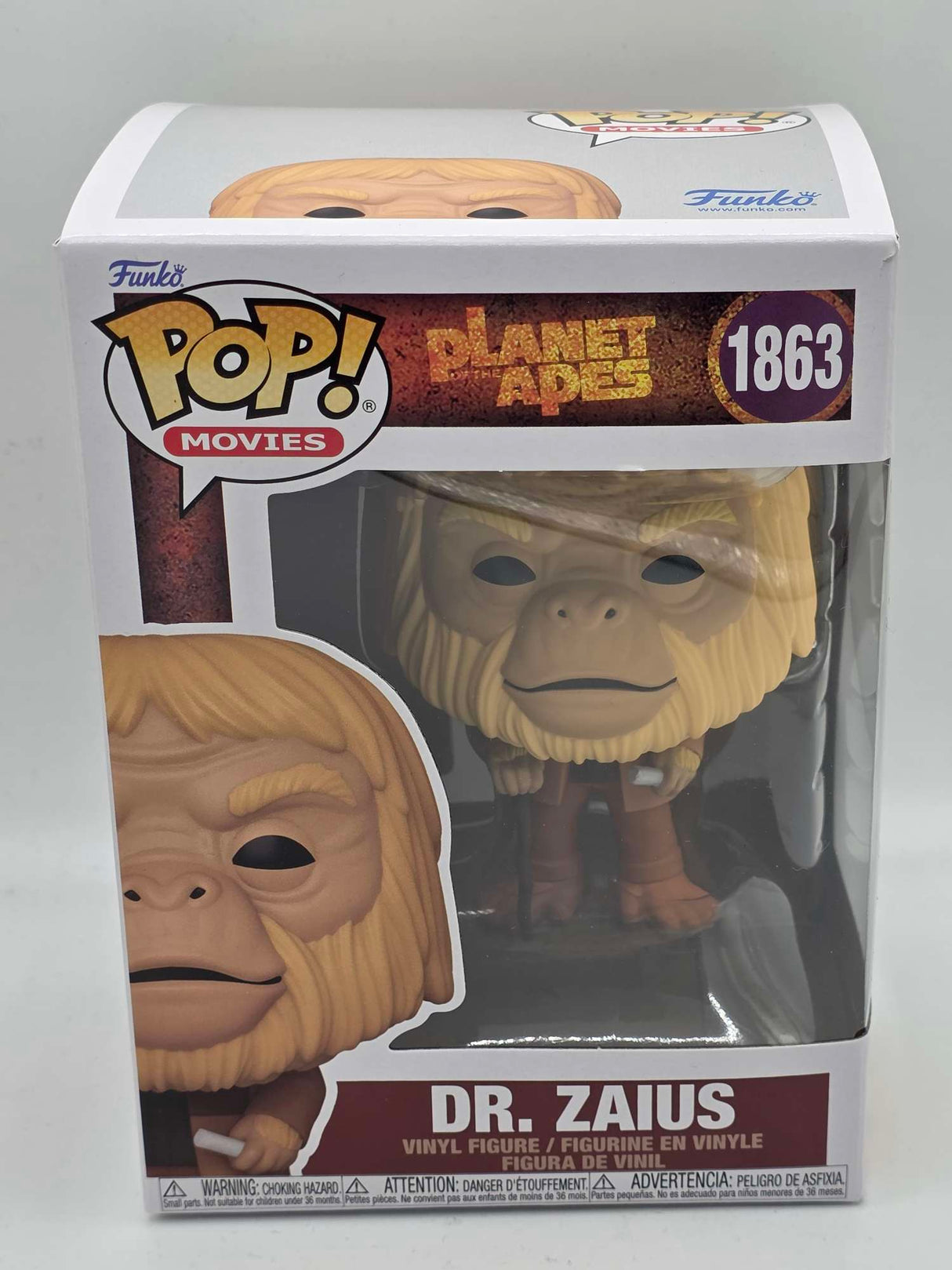 Slight Damaged Box | DR. ZAIUS | Planet of the Apes | Funko Pop Movies #1863
