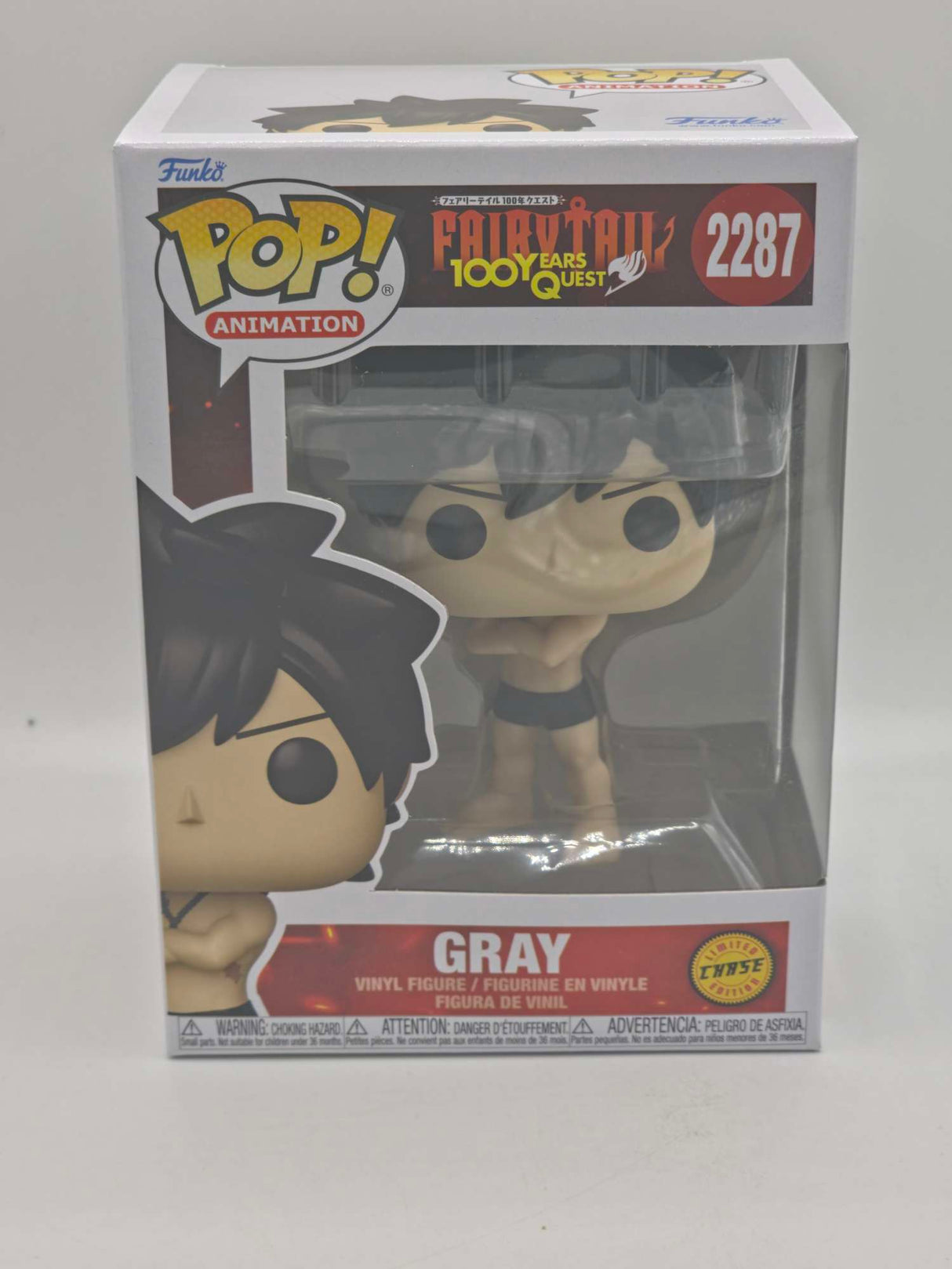 GRAY SHIRTLESS (Chase) | Fairy Tail: 100 Years Quest | Funko Pop! Animation | #2287