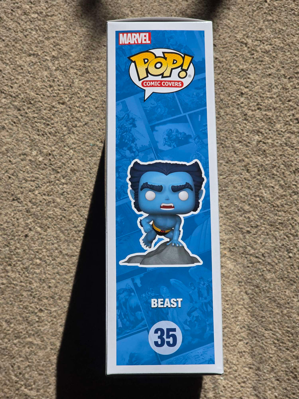 Damaged Box | BEAST | Funko Pop Comic Covers | X-Men | PX Exclusive #35