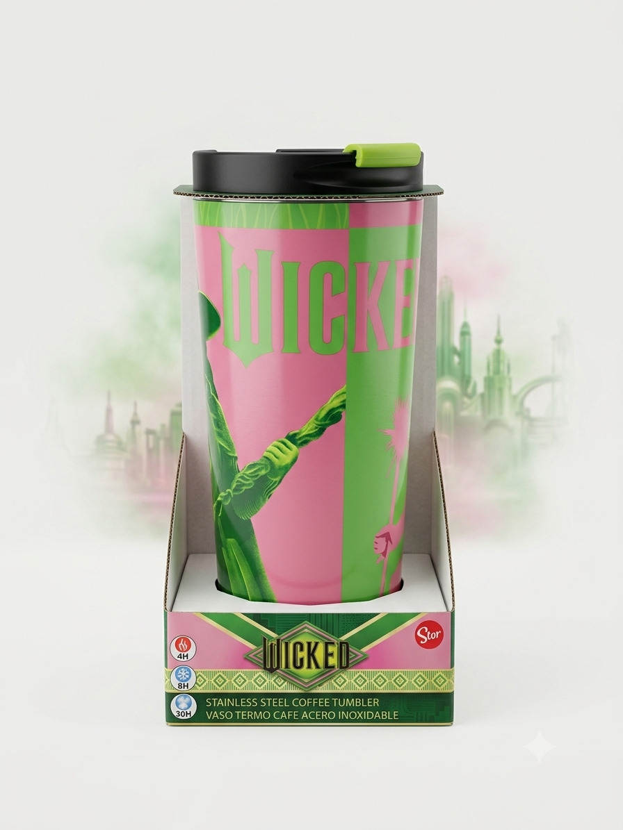 Wicked STAINLESS STEEL COFFEE TUMBLER (425ml)