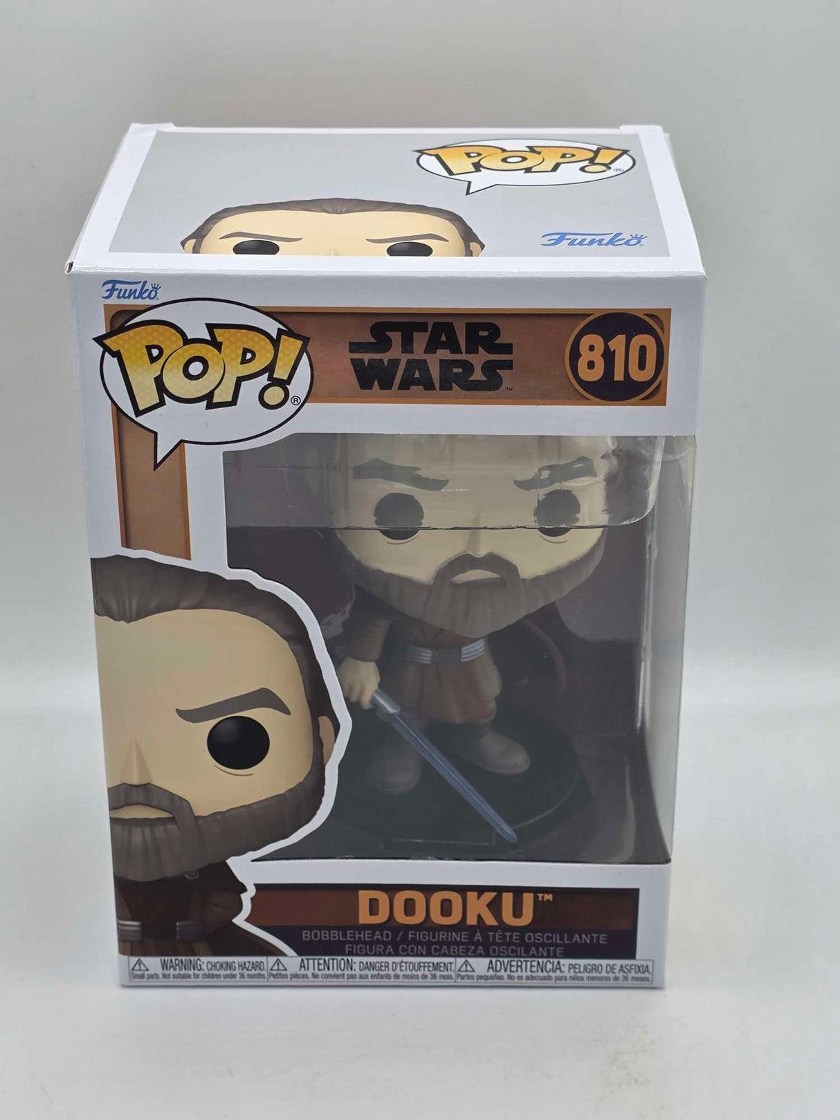 DAMAGED BOX | DOOKU | Tales of the Jedi | Funko Pop Star Wars #810