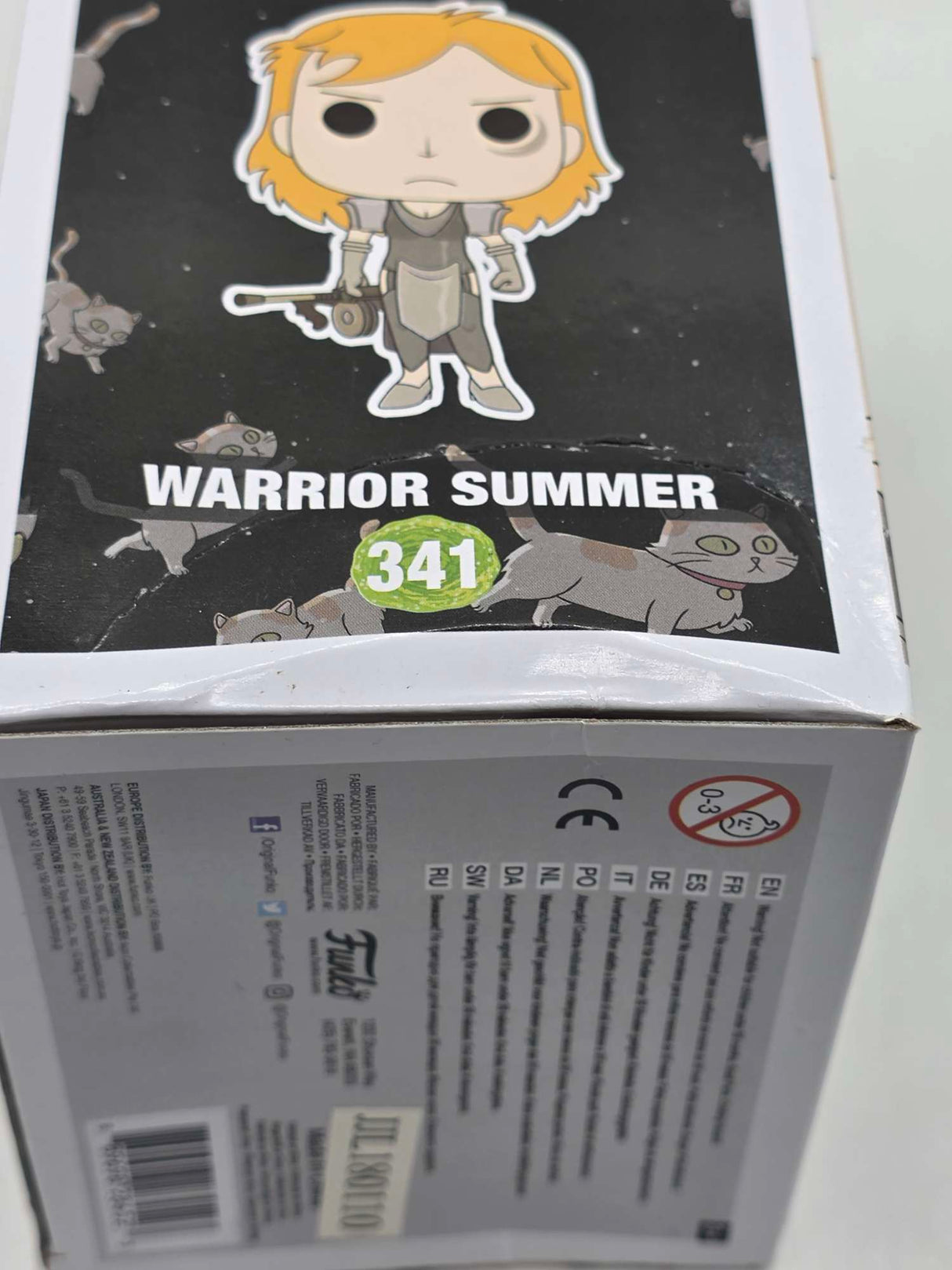 Damaged Box | WARRIOR SUMMER | Rick and Morty | Funko Pop Animation #341