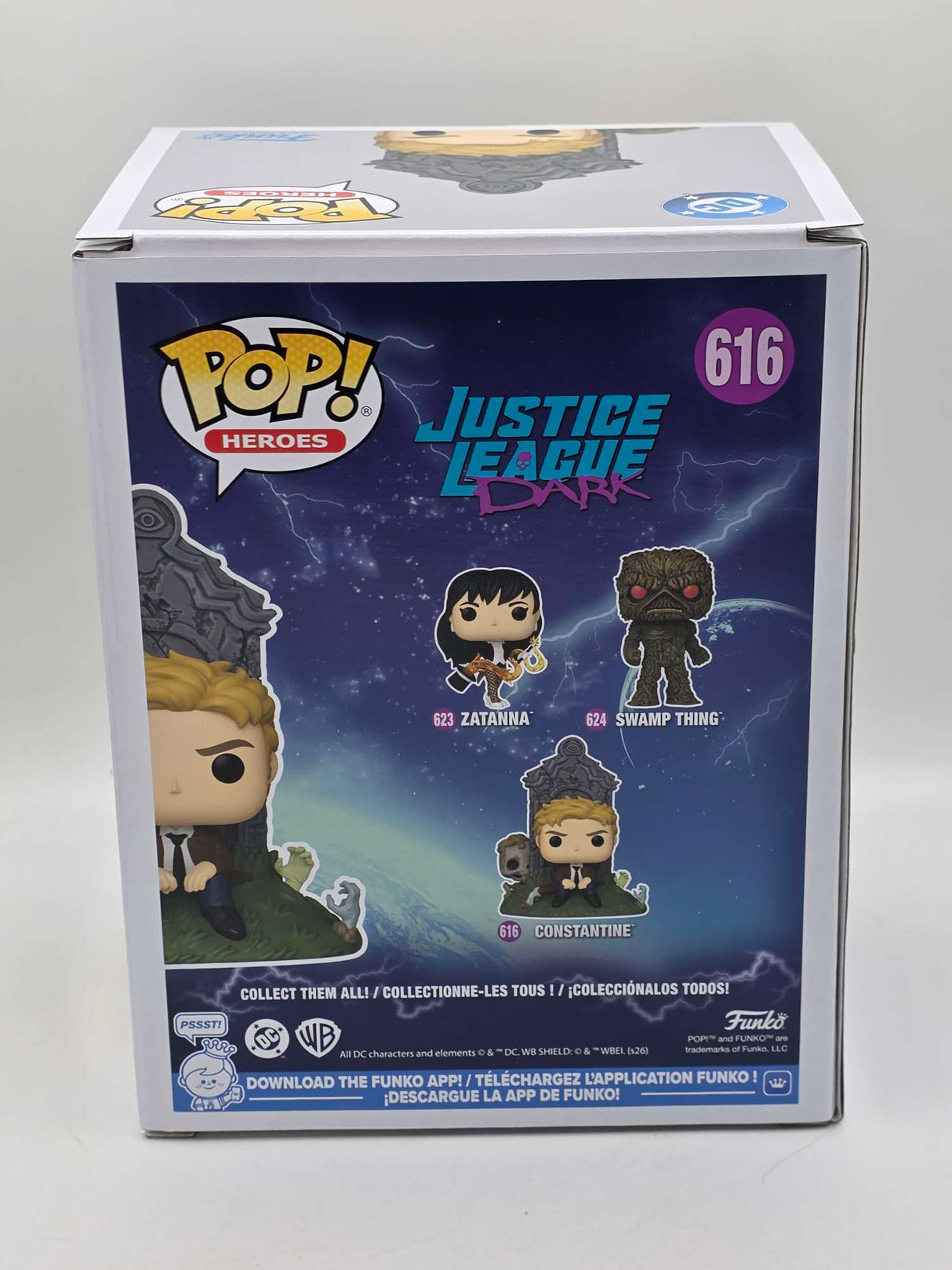 Funko Pop! Deluxe Heroes Justice League Dark CONSTANTINE 6 Inch #616