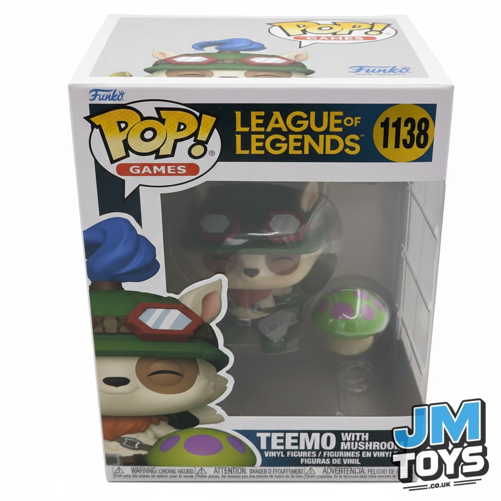 TEEMO (WITH MUSHROOM) | League of Legends | Funko Pop Games #1138